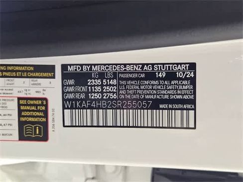 Certified 2025 Mercedes-Benz C 300 4MATIC Sedan image 61