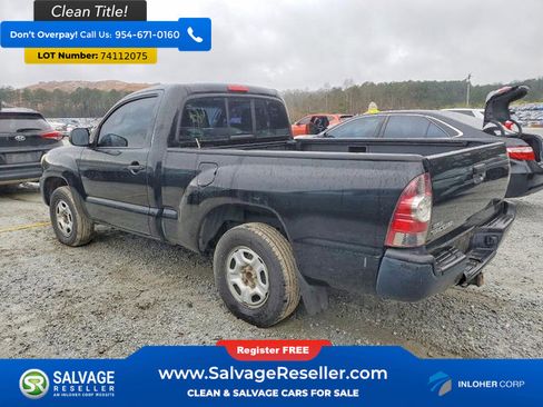 Used 2011 Toyota Tacoma 2WD Regular Cab image 3