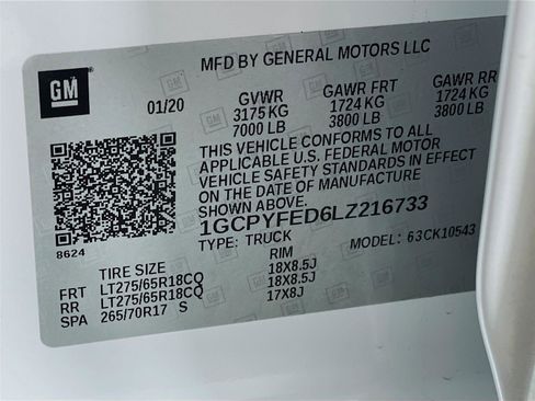 Used 2020 Chevrolet Silverado 1500 LT Trail Boss image 33