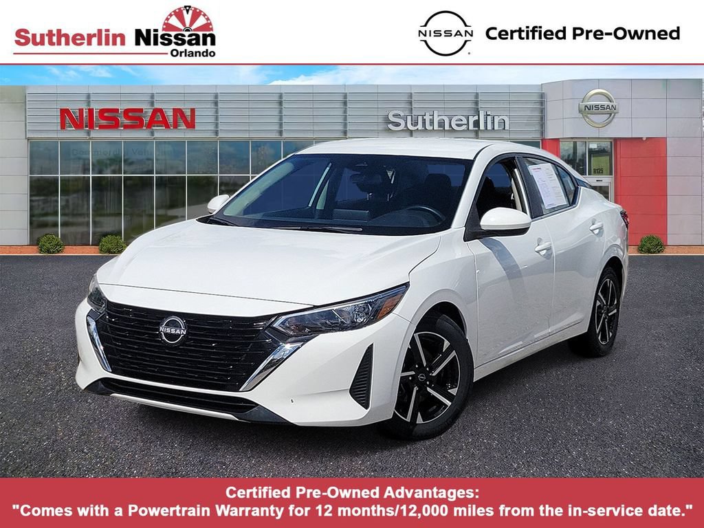 Certified 2025 Nissan Sentra SV FWD image 1