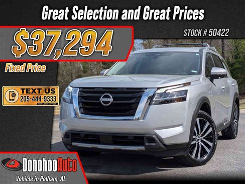Used 2024 Nissan Pathfinder Platinum w/ Cargo Package FWD image 1