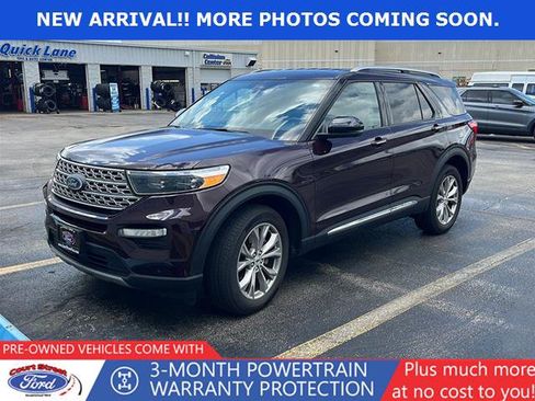 Certified 2023 Ford Explorer Limited w/ Equipment Group 301A AWD/4WD image 1