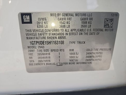 Used 2017 GMC Canyon SLT w/ Driver Alert Package AWD/4WD image 35