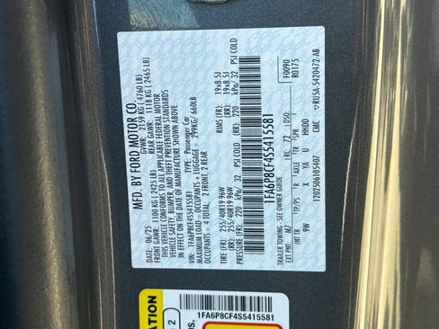 Certified 2025 Ford Mustang GT Premium w/ Mustang Nite Pony Package RWD image 31
