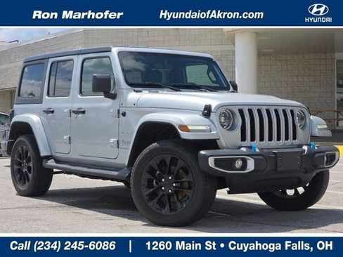 Used 2023 Jeep Wrangler Unlimited Sahara AWD/4WD image 1