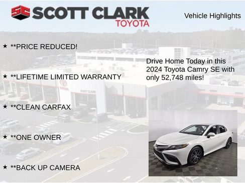 Used 2024 Toyota Camry SE image 12