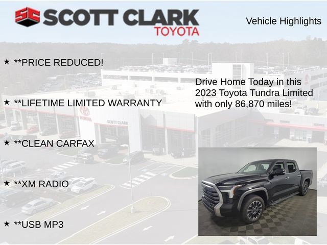 Used 2023 Toyota Tundra Limited AWD/4WD image 13