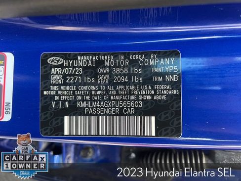 Used 2023 Hyundai Elantra SEL FWD image 25