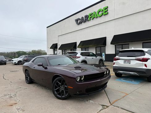 Used 2021 Dodge Challenger SXT w/ Blacktop Package RWD image 1