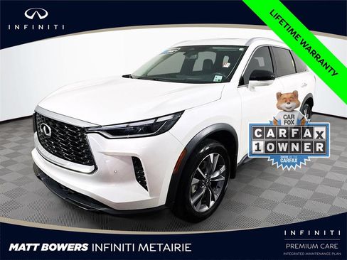 Certified 2023 INFINITI QX60 Luxe w/ Vision Package FWD image 1