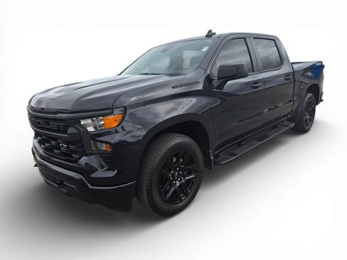Used 2023 Chevrolet Silverado 1500 Custom w/ LPO, Dark Essentials Package image 1