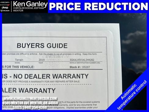 Used 2019 GMC Terrain SLT AWD/4WD image 27