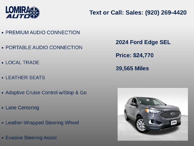 Used 2024 Ford Edge SEL AWD/4WD image 21