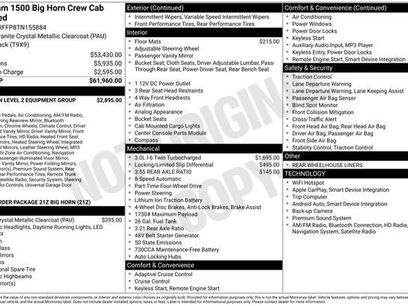 New 2026 RAM 1500 Big Horn