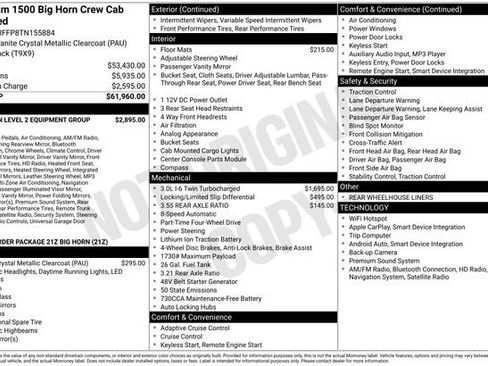 New 2026 RAM 1500 Big Horn AWD/4WD image 4