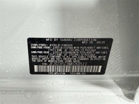 Used 2021 Subaru Crosstrek 2.5i Sport w/ Moonroof Package image 15