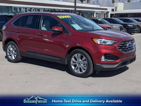 Used 2019 Ford Edge Titanium w/ Cold Weather Package AWD/4WD image 1
