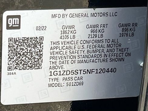 Used 2022 Chevrolet Malibu LT image 32