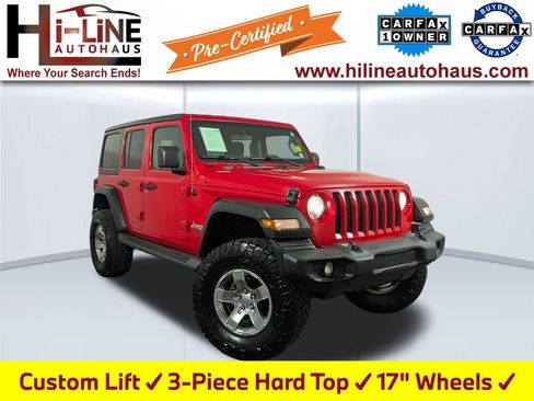 Used 2020 Jeep Wrangler Unlimited Sport S AWD/4WD image 1