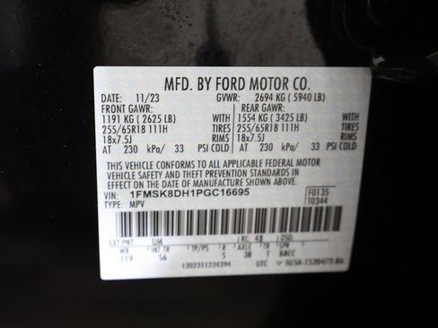 Used 2023 Ford Explorer XLT w/ Equipment Group 202A image 53