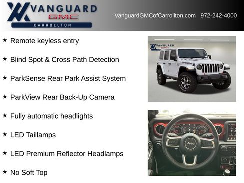 Used 2022 Jeep Wrangler Unlimited Rubicon w/ Steel Bumper Group AWD/4WD image 12