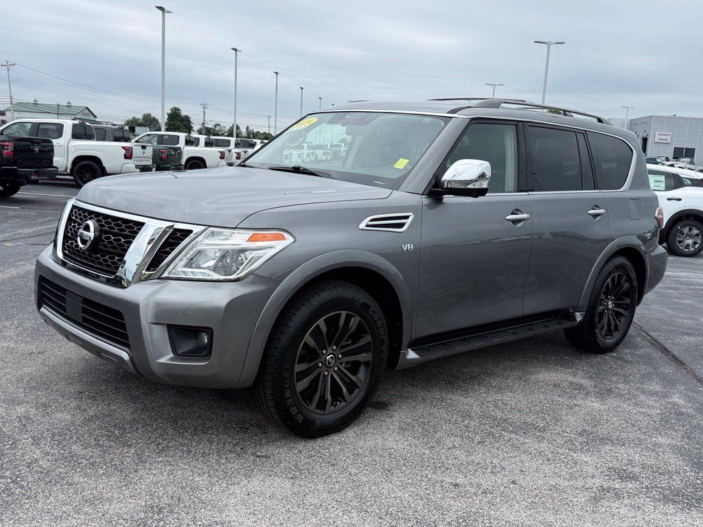 Used 2019 Nissan Armada Platinum w/ Captain's Chairs Package RWD image 43