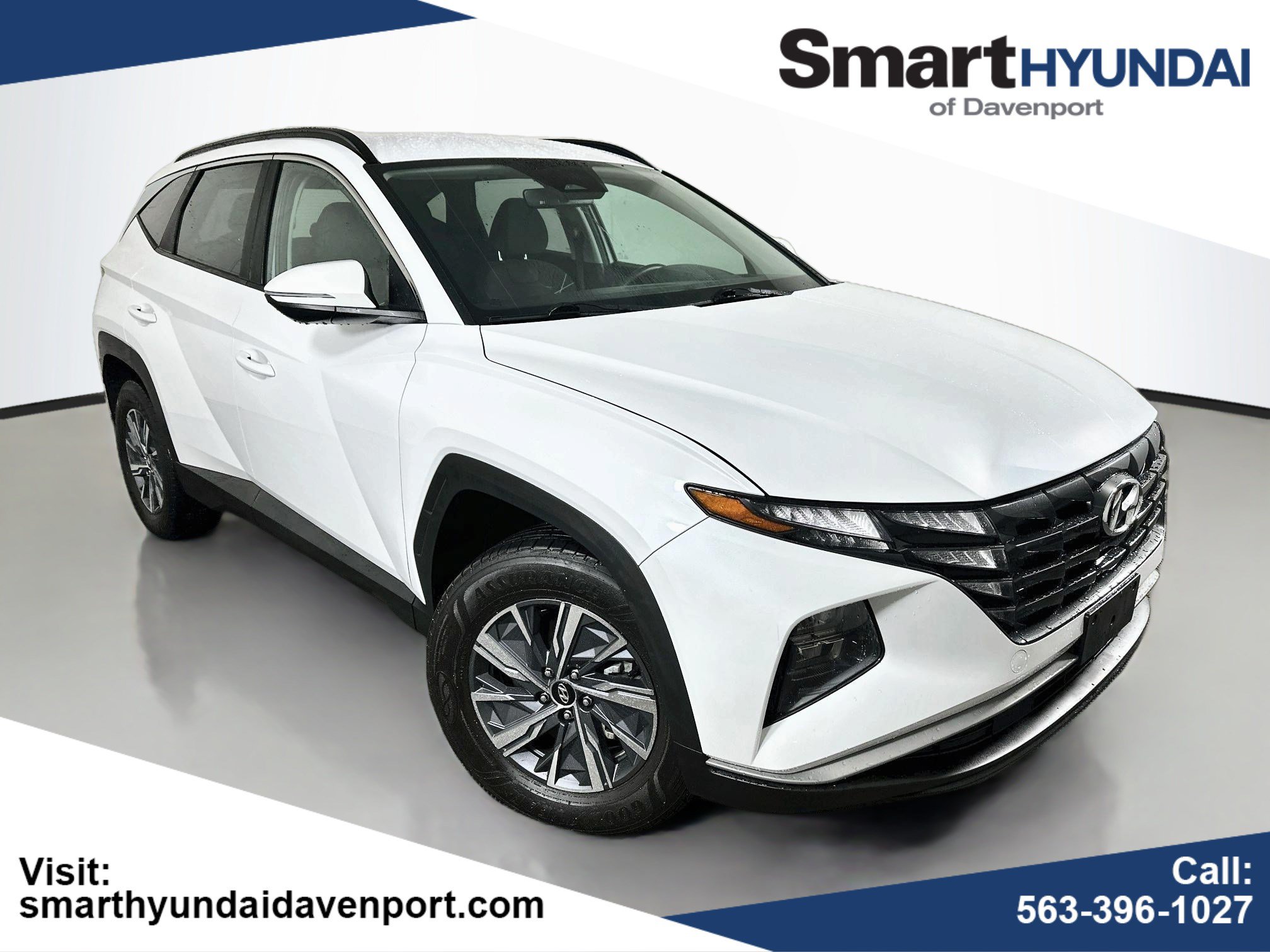 Used 2023 Hyundai Tucson Blue AWD/4WD image 1