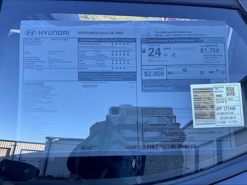 New 2026 Hyundai Santa Cruz SE AWD/4WD image 14