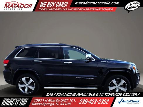 Used 2015 Jeep Grand Cherokee Overland AWD/4WD image 4