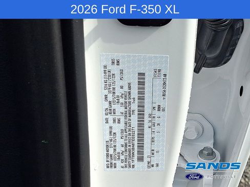 New 2026 Ford F350 XL w/ STX Appearance Package image 15