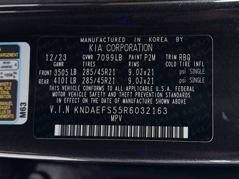 Used 2024 Kia EV9 GT-Line AWD/4WD image 43