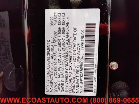 Used 2023 Honda Ridgeline Black Edition image 20