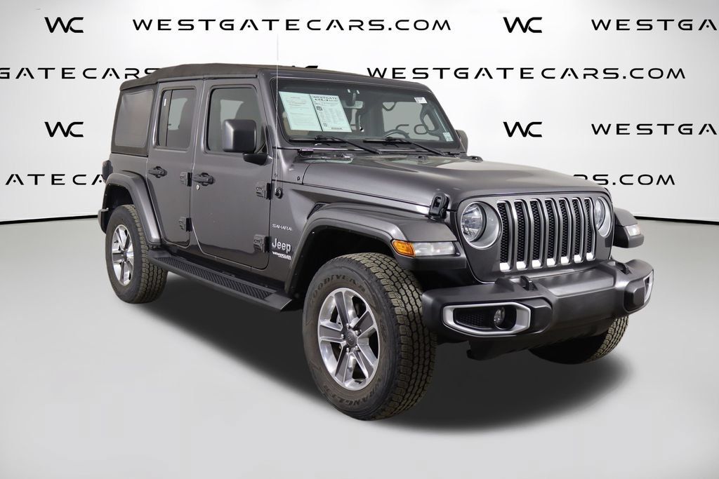 Used 2021 Jeep Wrangler Unlimited Sahara AWD/4WD image 41