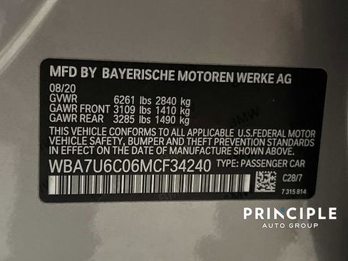 Used 2021 BMW M760i xDrive image 35