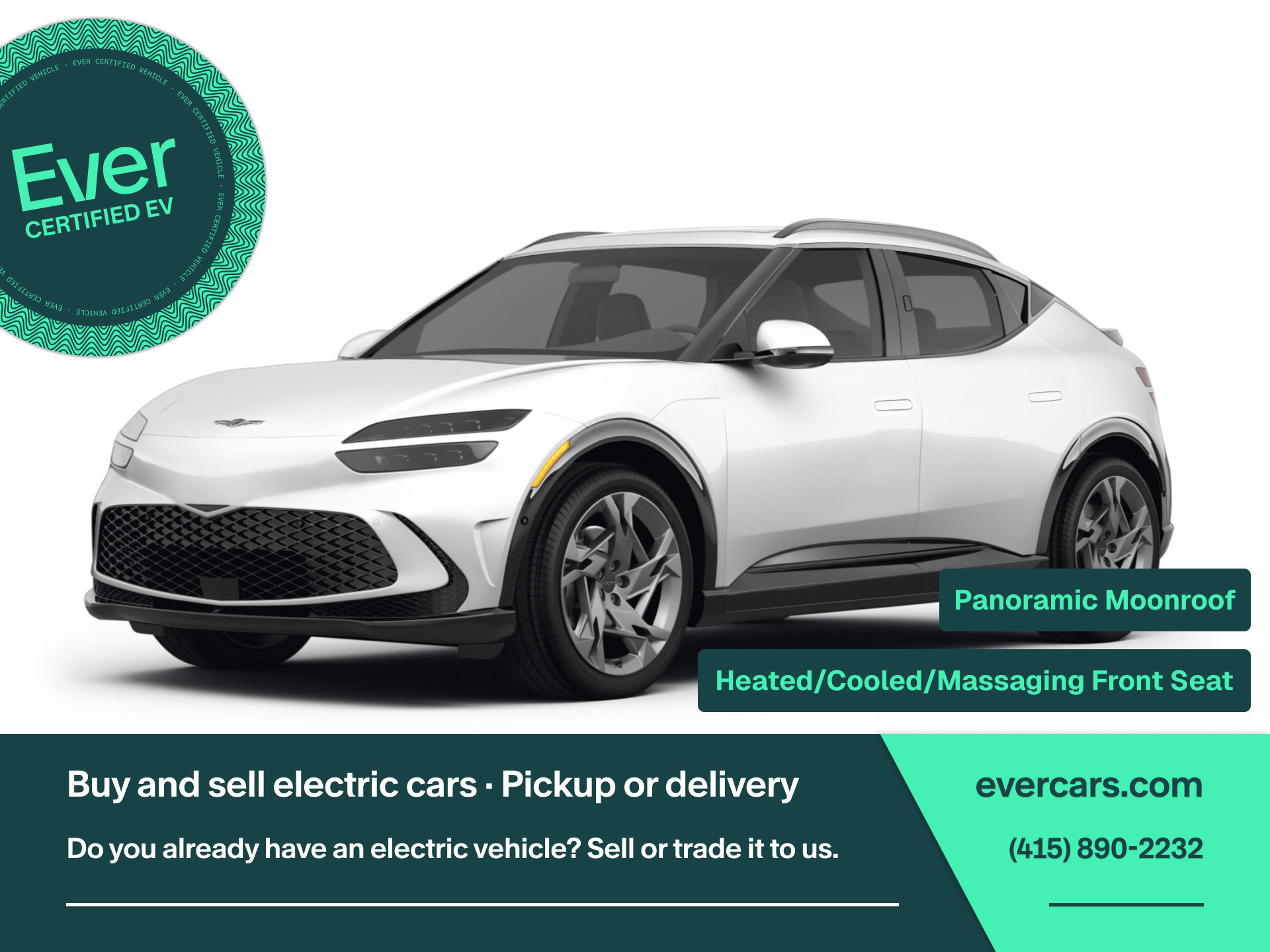 Used 2023 Genesis GV60 Performance AWD/4WD image 1