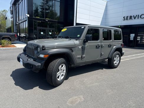 Used 2021 Jeep Wrangler Unlimited Sport w/ Sun And Sound Package AWD/4WD image 1