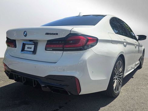 Used 2020 BMW M550i xDrive w/ Executive Package AWD/4WD image 3
