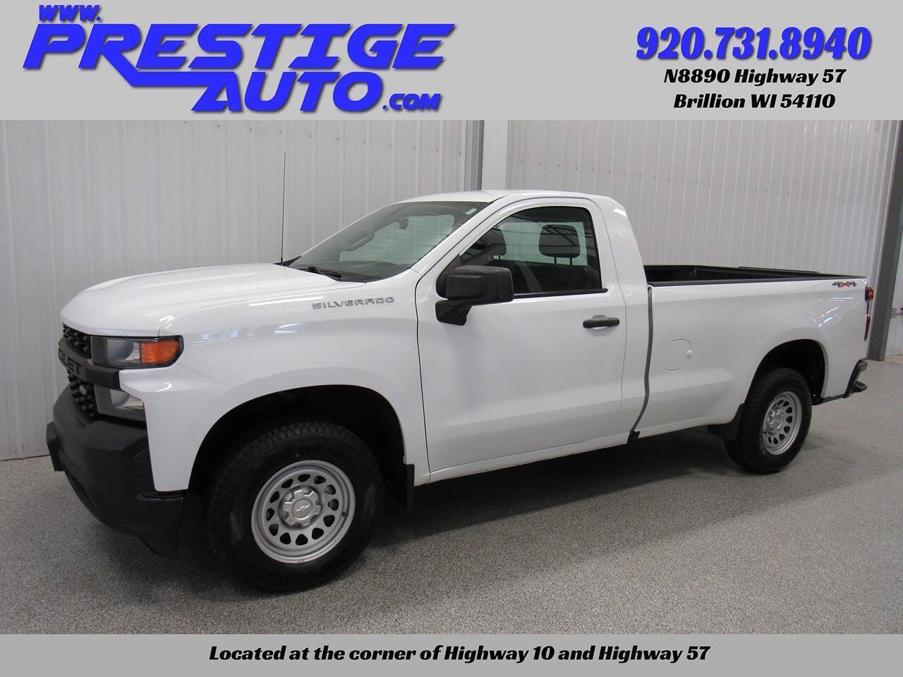 Used 2021 Chevrolet Silverado 1500 W/T w/ WT Fleet Convenience Package AWD/4WD image 1