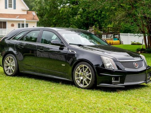 Used 2012 Cadillac CTS V w/ Wood Trim Package RWD image 7