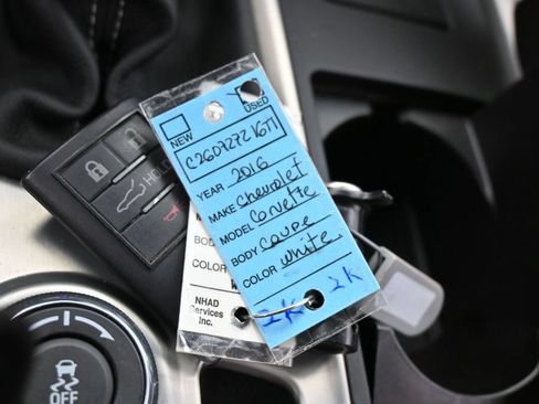 Used 2016 Chevrolet Corvette Stingray Coupe w/ Battery Protection Package RWD image 24
