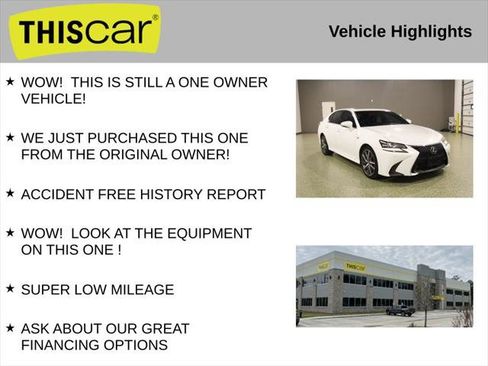 Used 2016 Lexus GS 350 F Sport w/ F Sport Package RWD image 10