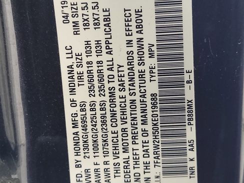 Used 2019 Honda CR-V EX image 33