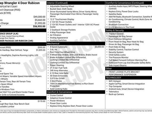 Used 2026 Jeep Wrangler Unlimited Rubicon AWD/4WD image 38