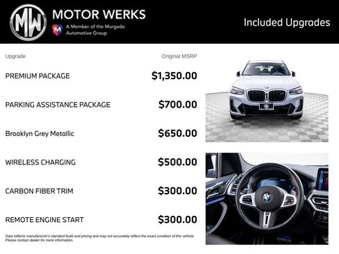 Used 2024 BMW X3 M40i w/ Premium Package AWD/4WD image 4