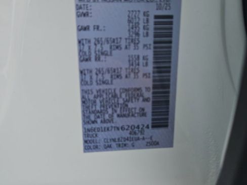 New 2026 Nissan Frontier SV image 27