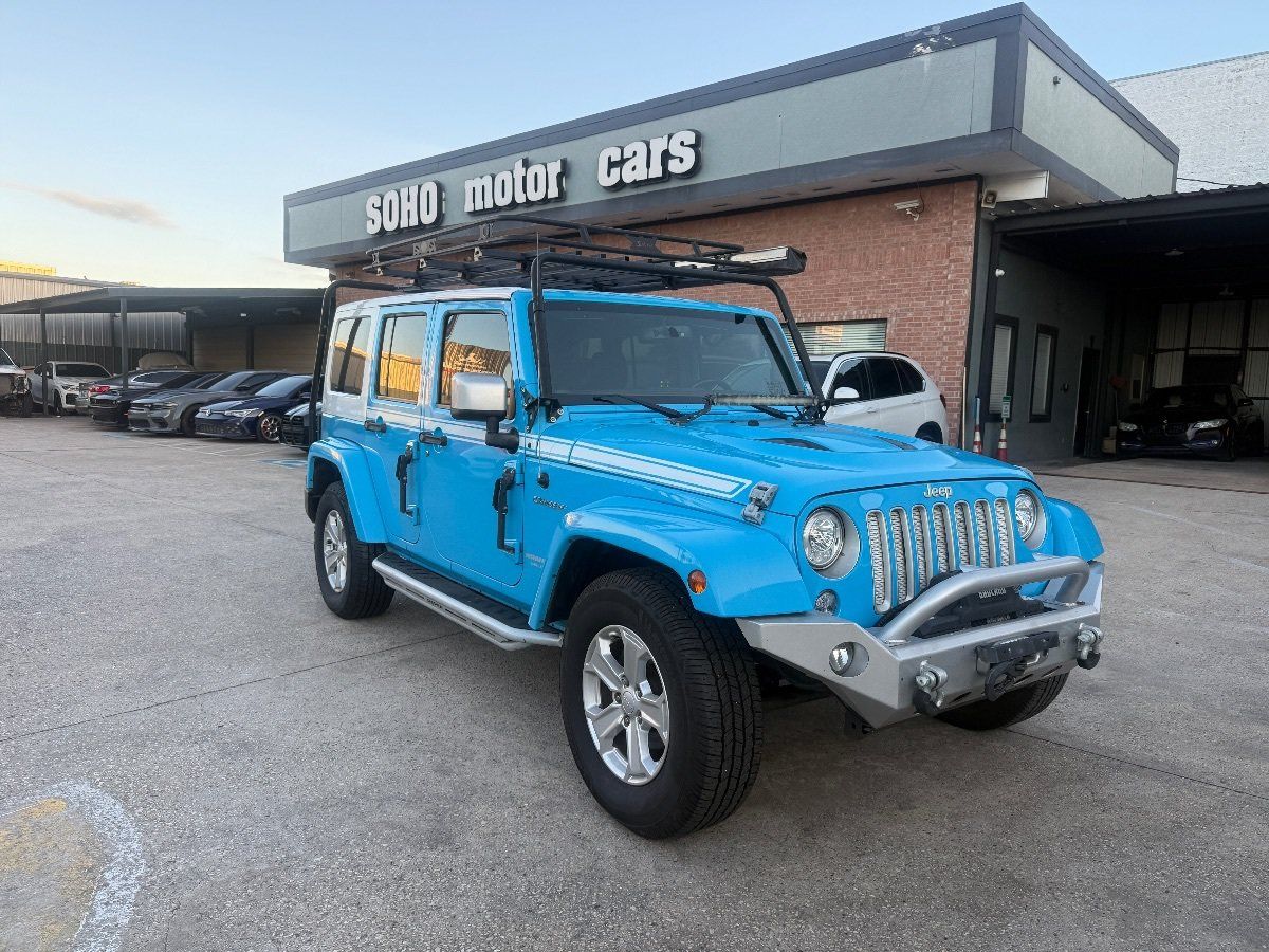 Used 2017 Jeep Wrangler Unlimited Sahara w/ Quick Order Package 24E Chief AWD/4WD image 2