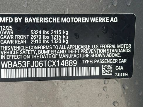 New 2026 BMW 530i xDrive w/ Premium Package AWD/4WD image 42
