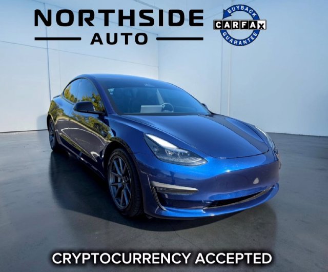 Used 2021 Tesla Model 3 Long Range AWD/4WD image 1