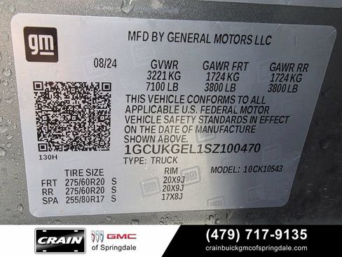 Used 2025 Chevrolet Silverado 1500 LTZ AWD/4WD image 31