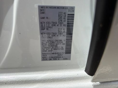 Used 2024 Nissan Frontier S w/ Technology Package RWD image 30